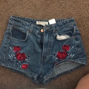 H&M Coachella collection Jean Short Shorts